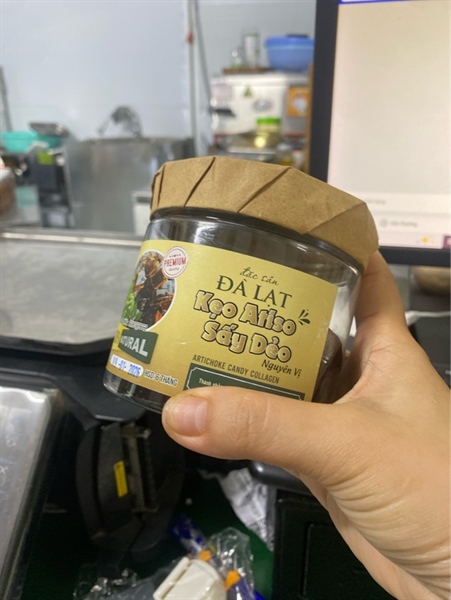 Kẹo Atiso đà Lạt hũ 250 gr