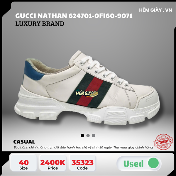 Gucci Nathan 'White' 624701-0FI60-9071