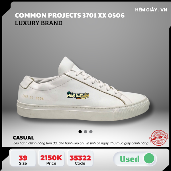 Common Projects Original Achilles 3701 XX 0506