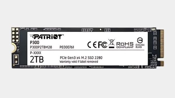 SSD 2TB PATRIOT P300 P2TBM28 M2 NVME NEW