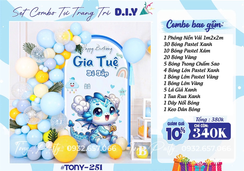 Set Trang Trí Cho Bé TN-251