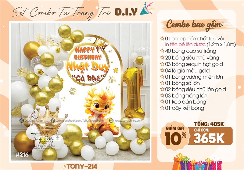 Set Trang Trí Cho Bé TN-214