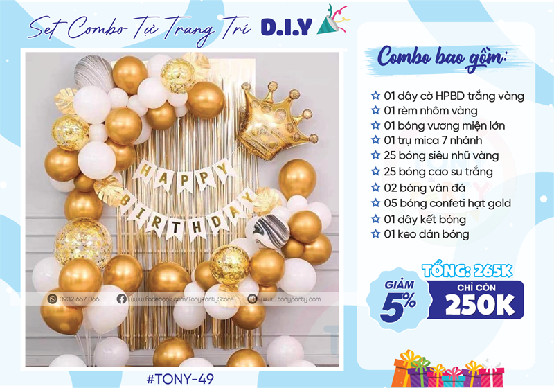 Set Sinh Nhật MINI-49