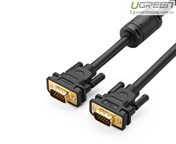 Cáp VGA 5M (3+6C) cho màn hình, máy chiếu VG101 Ugreen 11632