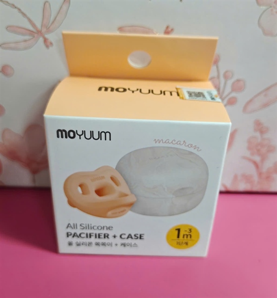 Ti giả Silicone cao cấp Moyuum màu cam đào (1-3m)