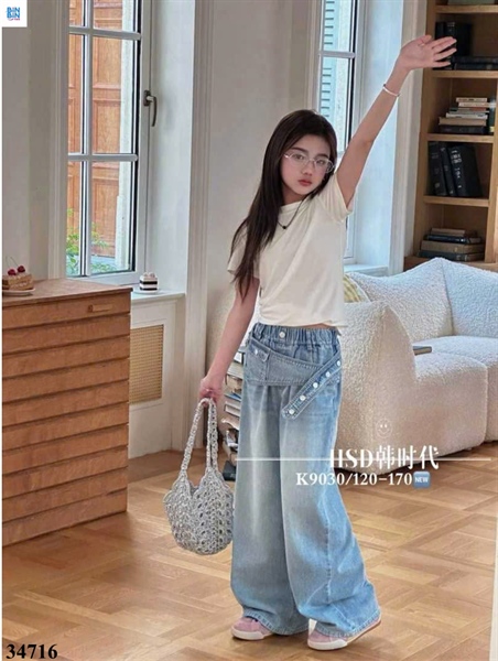 34716- Quần jean dài XSD đắp TH