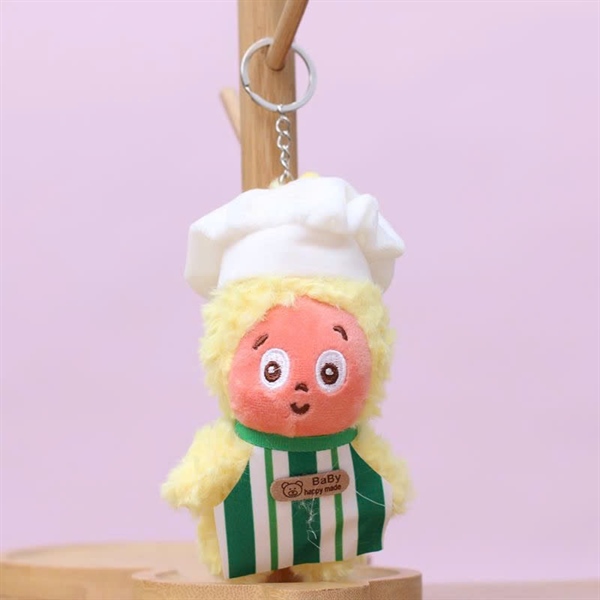 Móc Khoá, Móc Treo Balo Gấu Bông Twinkle Twinkle Đầu Bếp 15cm