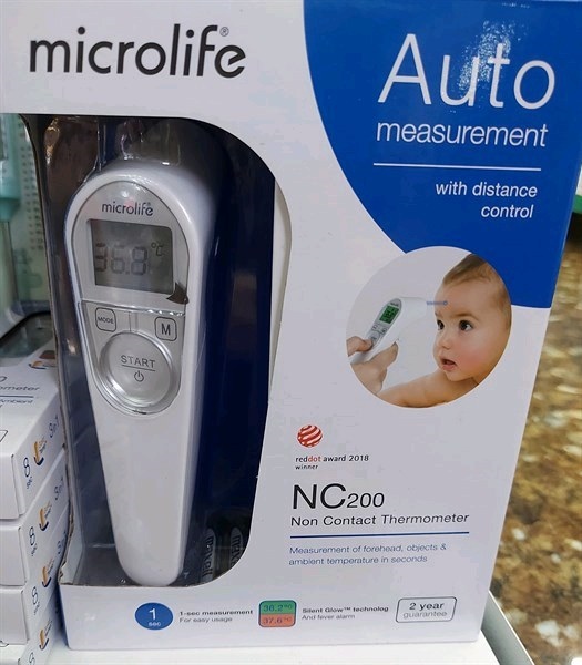 Nhiệt Kế Hồng Ngoại Đo Trán Microlife NC200