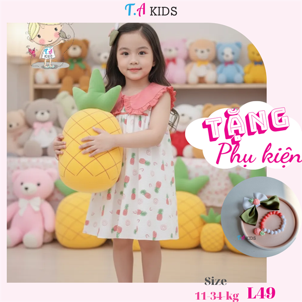 L49 (11-34kg) Váy quả thơm