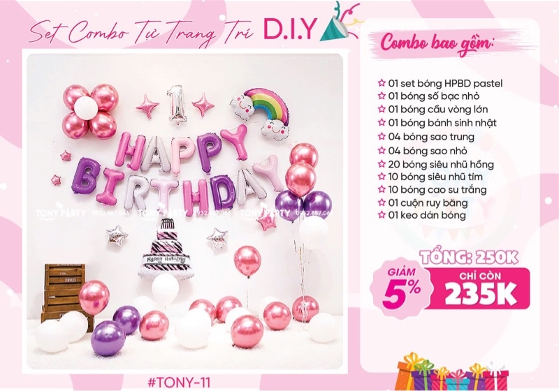 Set Trang Trí MN-11