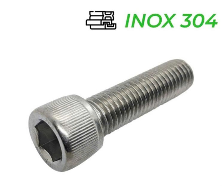 Lục Giác Chìm Đầu Trụ Inox 304 DIN912