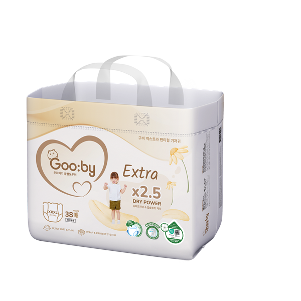 Bỉm quần Goo:by Extra size 3XL (Bịch 38 cái)