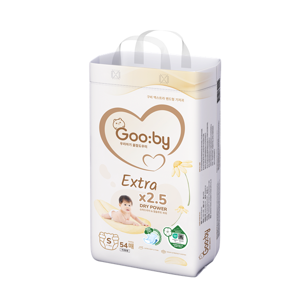 Tã dán Goo:by Extra size S (Bịch 54 cái)