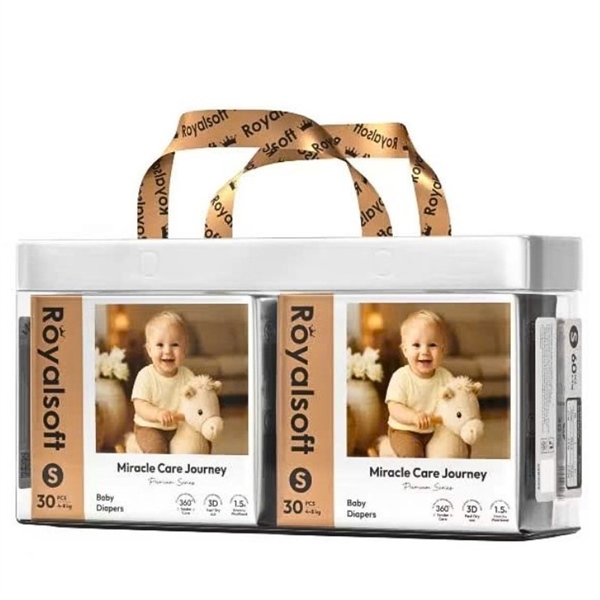 Tã dán RoyalSoft size S (Bịch 2 gói x 30 cái)