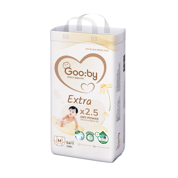 Bỉm quần Goo:by Extra size M (Bịch 54 cái)