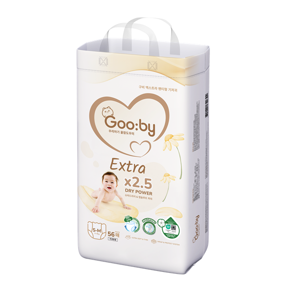 Bỉm quần Goo:by Extra size S-M (Bịch 56 cái)