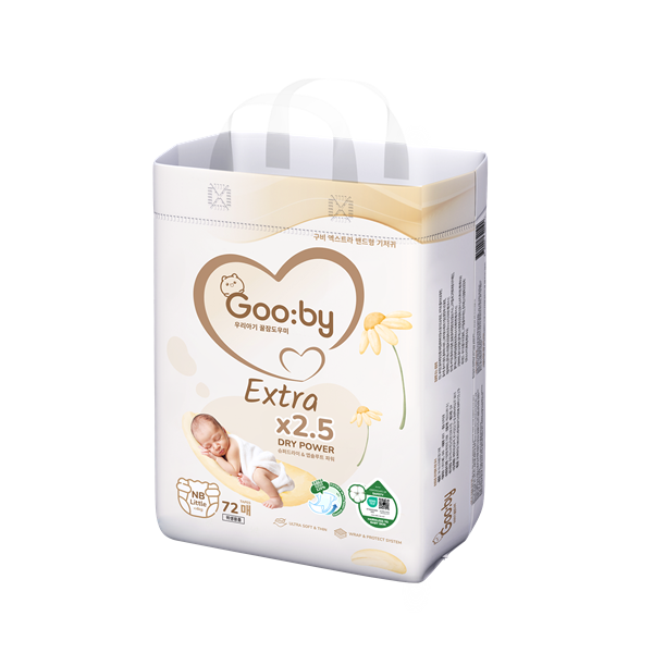 Tã dán Goo:by Extra Newborn Little (Bịch 72 cái)