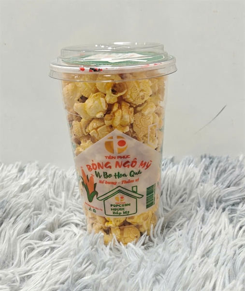 Bỏng ngô Mỹ Popcorn House vị hoa quả 80g