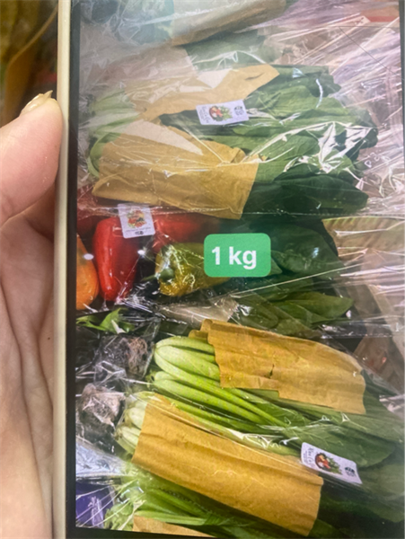 cải ngọt thủy canh Đà Lạt