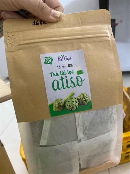 Trả atiso túi lọc 250gr