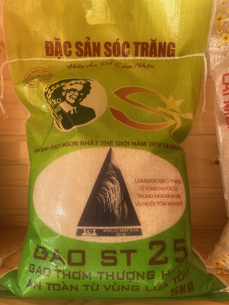 Gạo ST25 Tôm