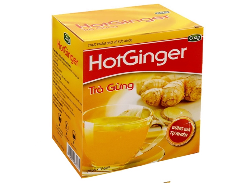 Trà gừng cozy