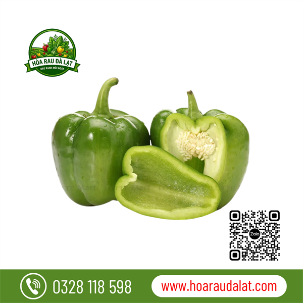 Ớt Chuông Xanh Đà Lạt