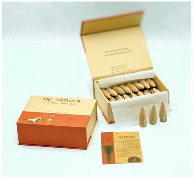 Nụ Xông Thơm Nhà Vetiver - Hộp 32 Nụ