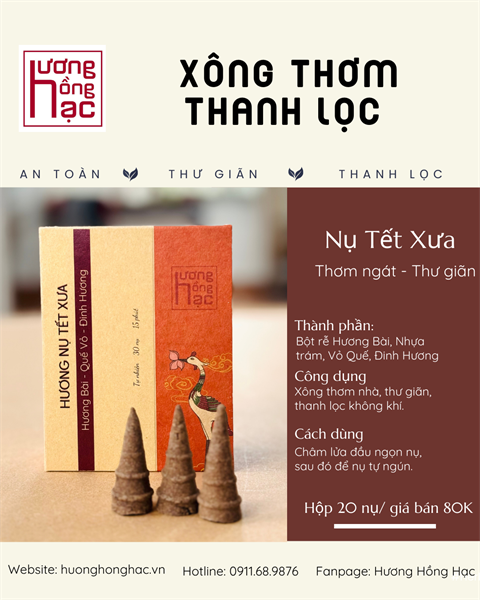 Nụ Hương Tết Xưa- Hộp 20 Nụ