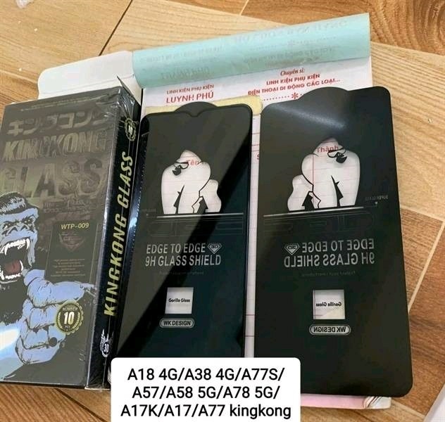 Cường lực Oppo A18 4G/A38 4G/A77S/A57/A58 5G/A78 5G/A17K/A17/A77 kingkong