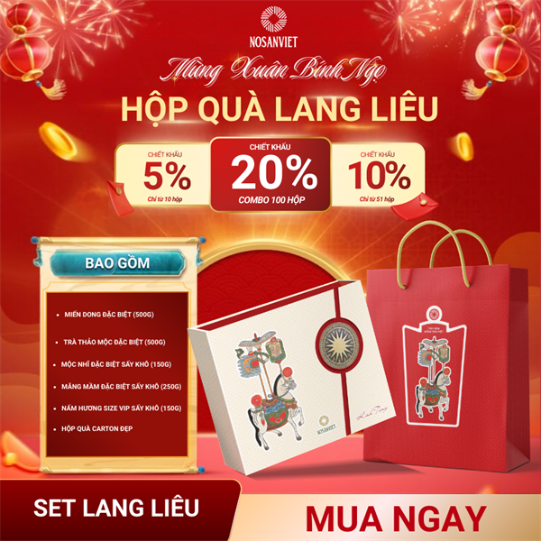 Set quà tết Lang Liêu