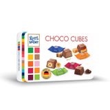 Kẹo socola ritter Choco cubes hộp thiếc trắng 192g Đức