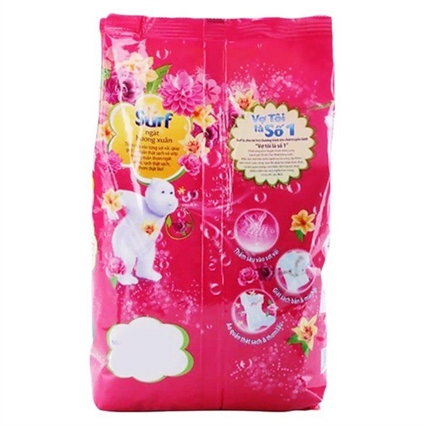 Bột giặt Surf hương nước xả vải Ngát Hương Xuân túi 800g