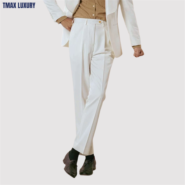 QUẦN ÂU TRƠN VẢI CHÉO 81 CAO CẤP TMAX LUXURY