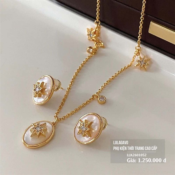 SET Vòng cổ hoa tai 2601052