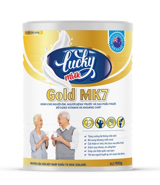 Sữa Hamilac Gold MK7 dành cho người ốm, người bệnh trước và sau phẩu thuật - Bổ sung vitamin và khoáng chất