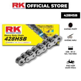 Sên RK428HSB Không phốt Không màu 10ly