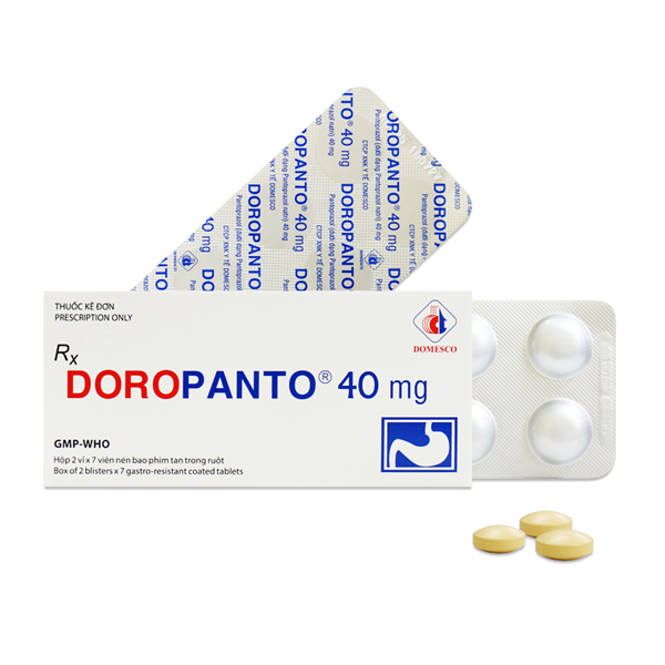 Doropanto pantoprazol 40mg domesco (h/14v)