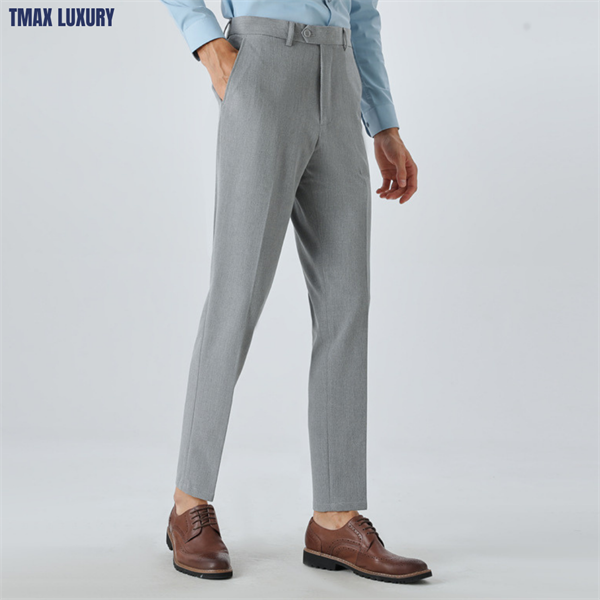 QUẦN ÂU TRƠN VẢI COTTON CẠP CHUN ẨN TMAX LUXURY