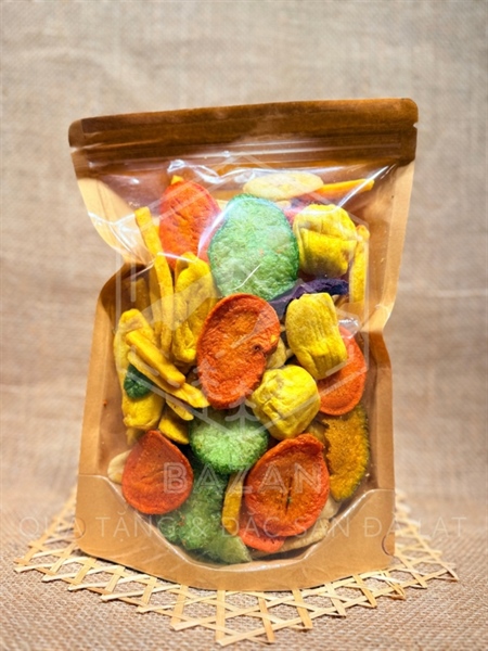 Củ quả sấy Túi 500gram