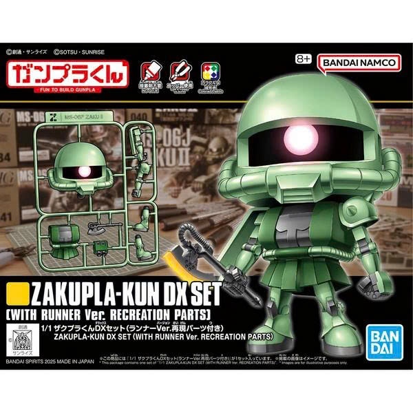 [SGTVN] BANDAI NAMCO 1/1 ZAKUPLA-KUN DX SET (WITH RUNNER Ver. RECREATION PARTS)