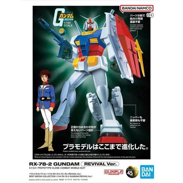 [SGTVN] BANDAI NAMCO BEST MECHA COLLECTION 1/144 RX-78-2 GUNDAM (REVIVAL Ver.)