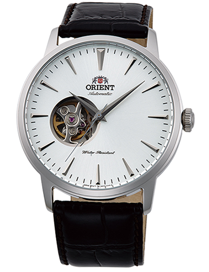 Orient Esteem Gen 2 - Vỏ Trắng - Mặt Trắng Dây Da - TAG02005W0