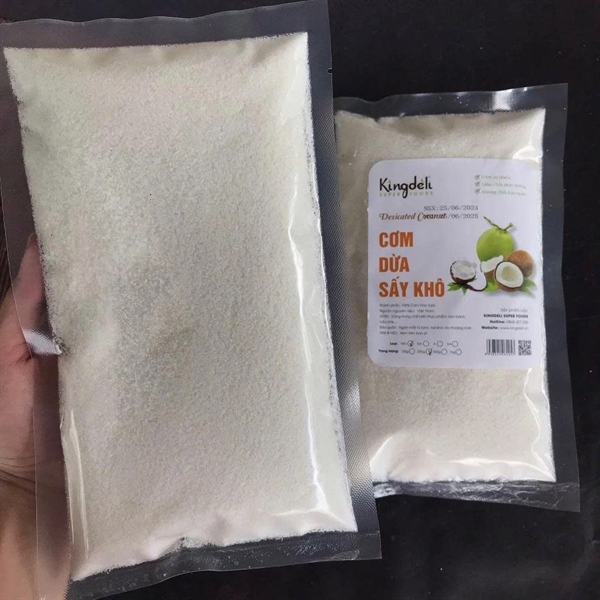 Dừa sấy Mịn A Kingdeli 200gr