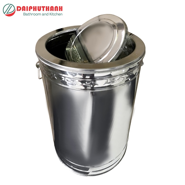 Thùng rác inox 304 (I)