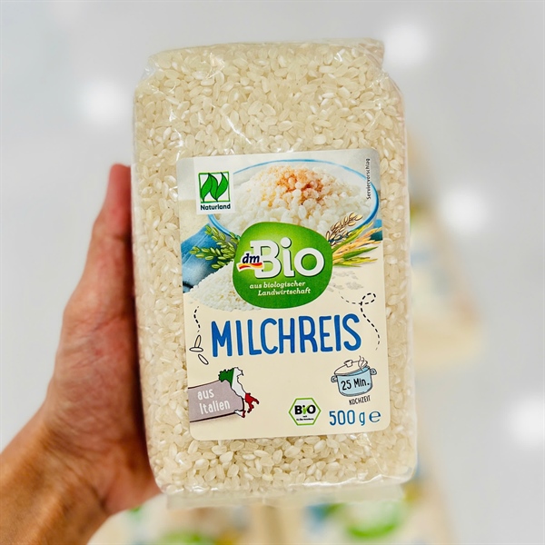 Gạo sữa hữu cơ Bio Milchreis 500g