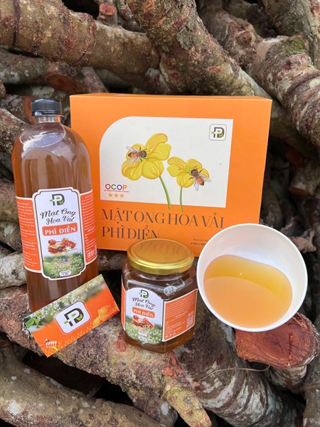 Mật Ong Hoa Vải Phì Điền OCOP