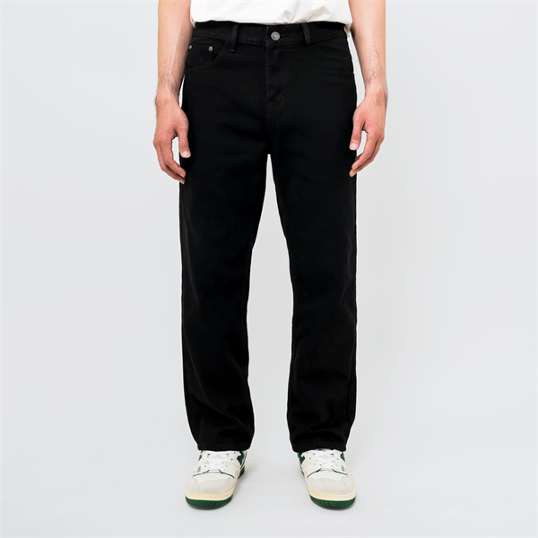 Quần Jean dài Suông (Baggy) Đen Basic 1108.3