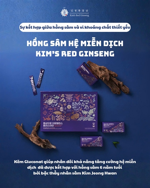 HỒNG SÂM HỆ MIỄN DỊCH IMMUNE BALANCE PLUS ZINC