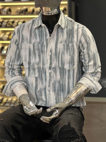 TD From Boxy -2605 Sọc loang Xám